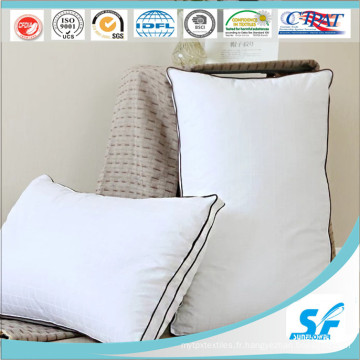 Oreiller en fibre creuse Star Hotel Gusset 100% polyester